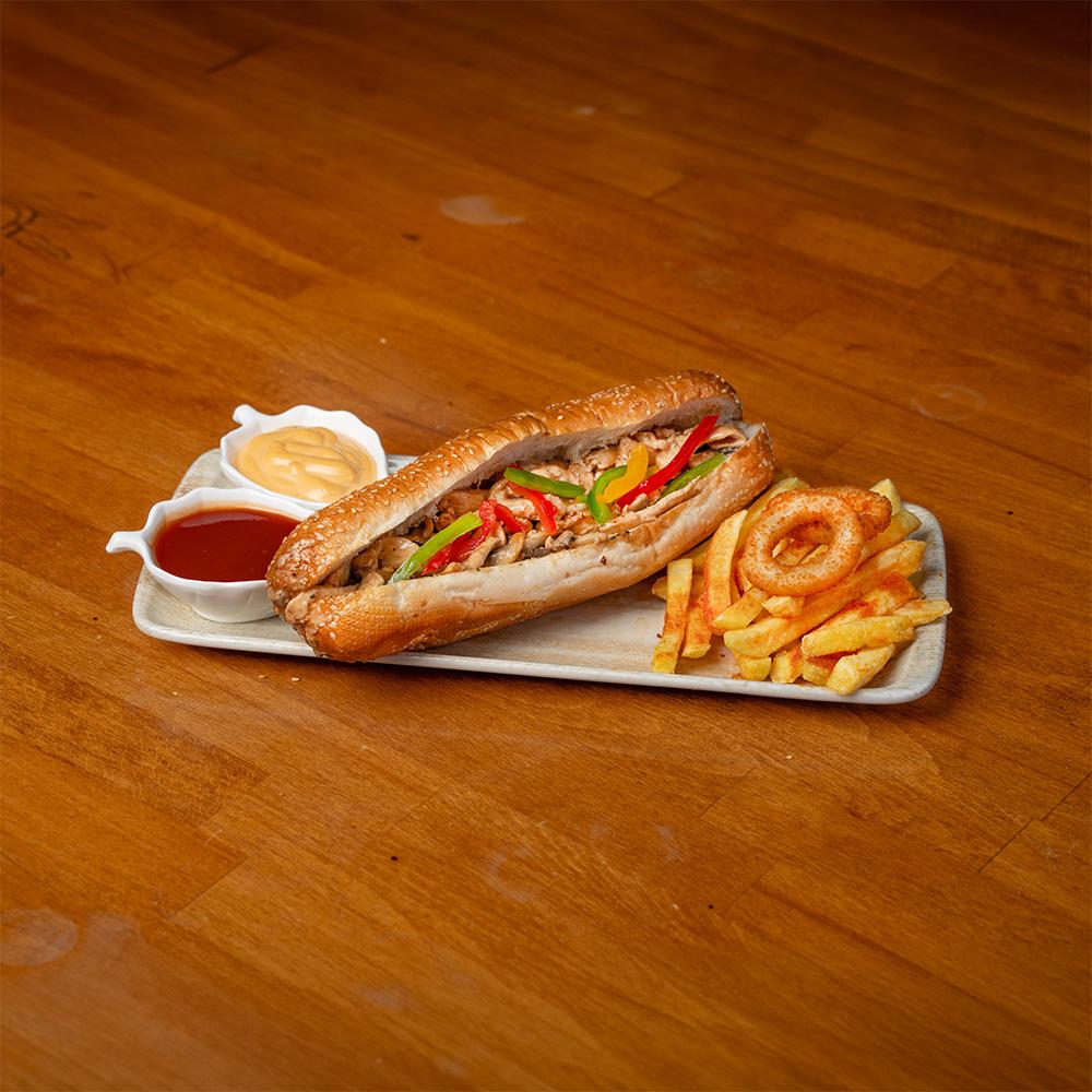 fajita chicken sandwich