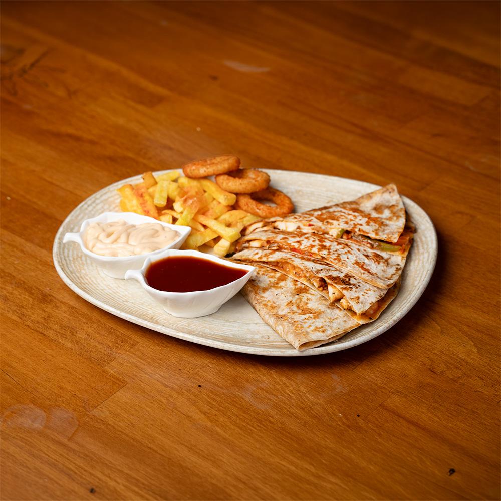 chicken quesadillas